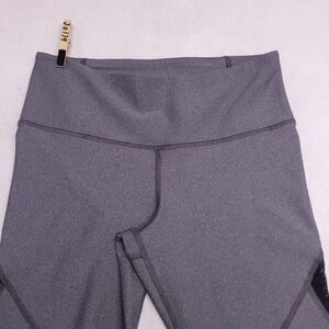 Under Armour Athletic Active Workout Leggings Pants Womens Size Medium M Gray